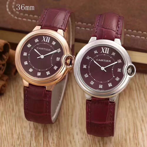 カルティエ時計正面デザイン